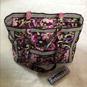Vera Bradley large travel bag and Vera Bradley pen